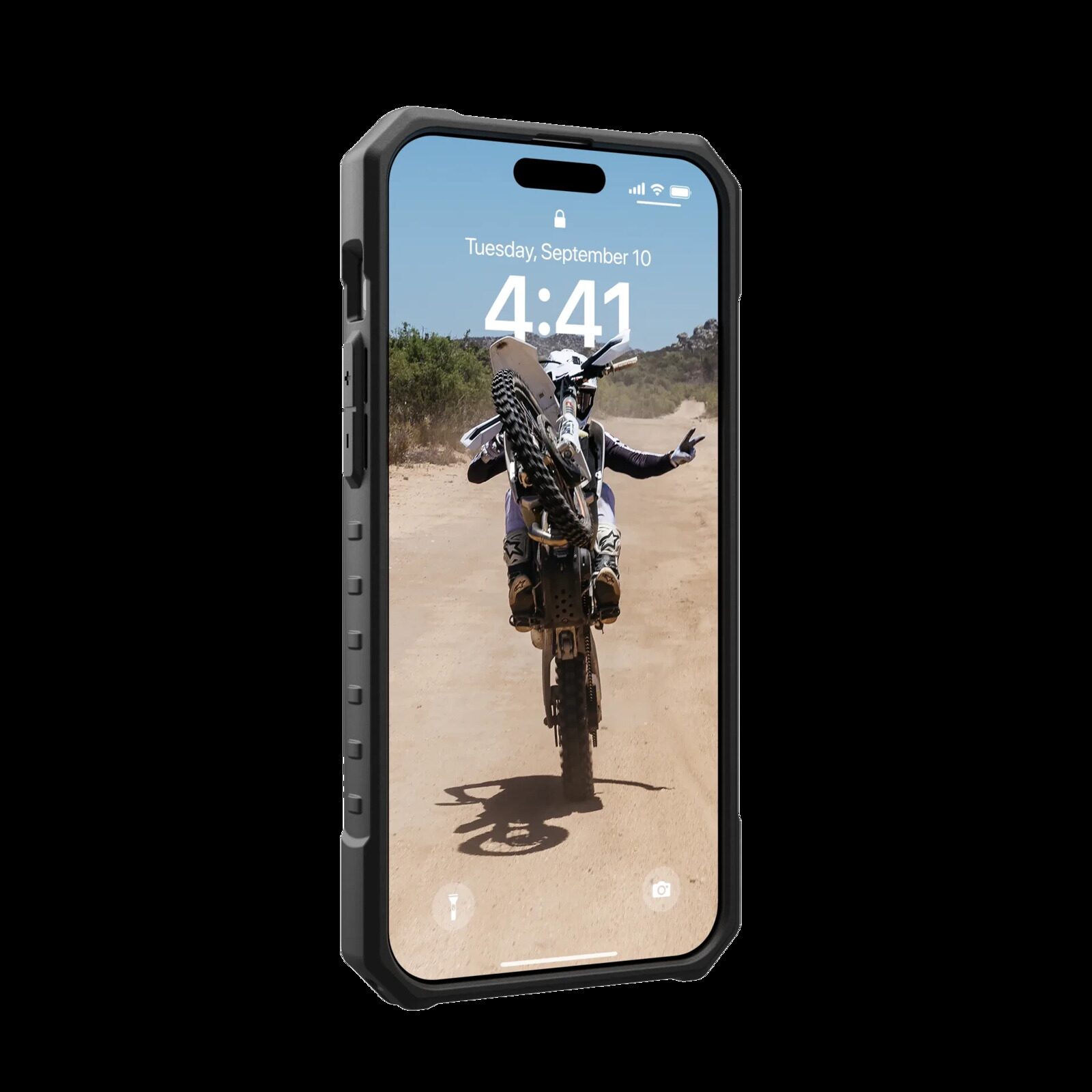 Защитный чехол UAG Pathfinder iPhone 15 Pro Max (midnight camo)