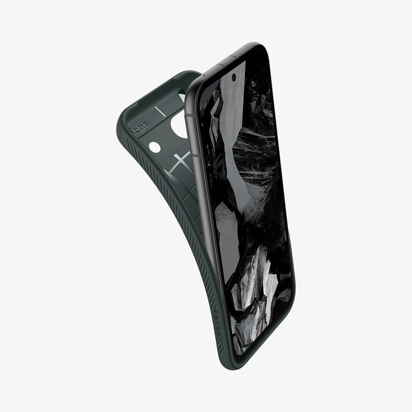 Spigen Liquid Air, abyss green - Google Pixel 8a