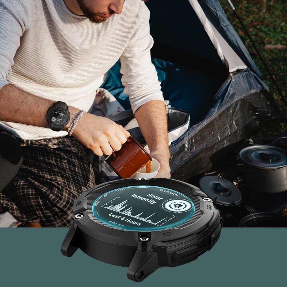 Защитное стекло SPIGEN GLAS.TR ”EZ FIT” 2-PACK GARMIN INSTINCT 2X SOLAR CLEAR