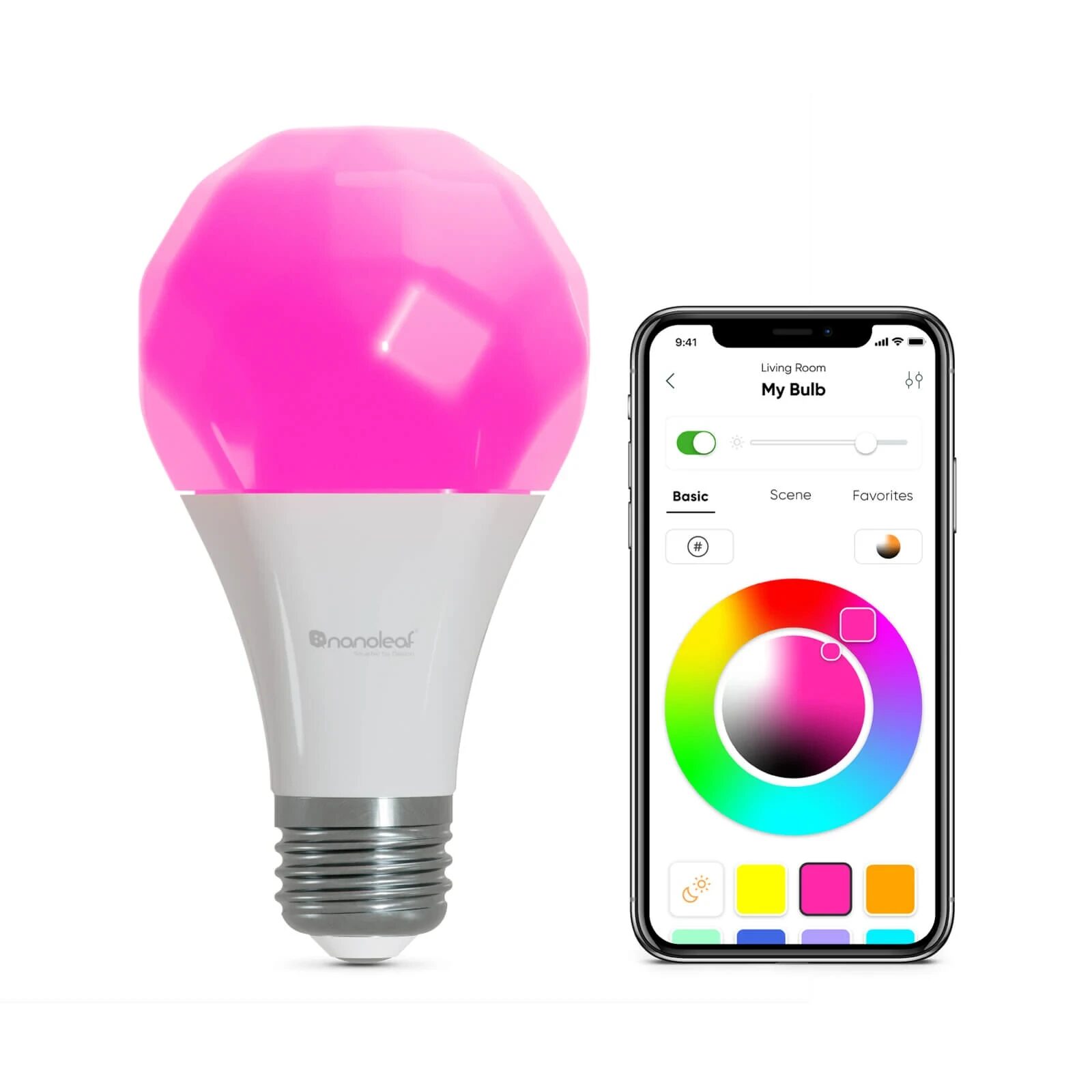 Nanoleaf Essentials Smart Bulbs - лампочка A19-A60-E27