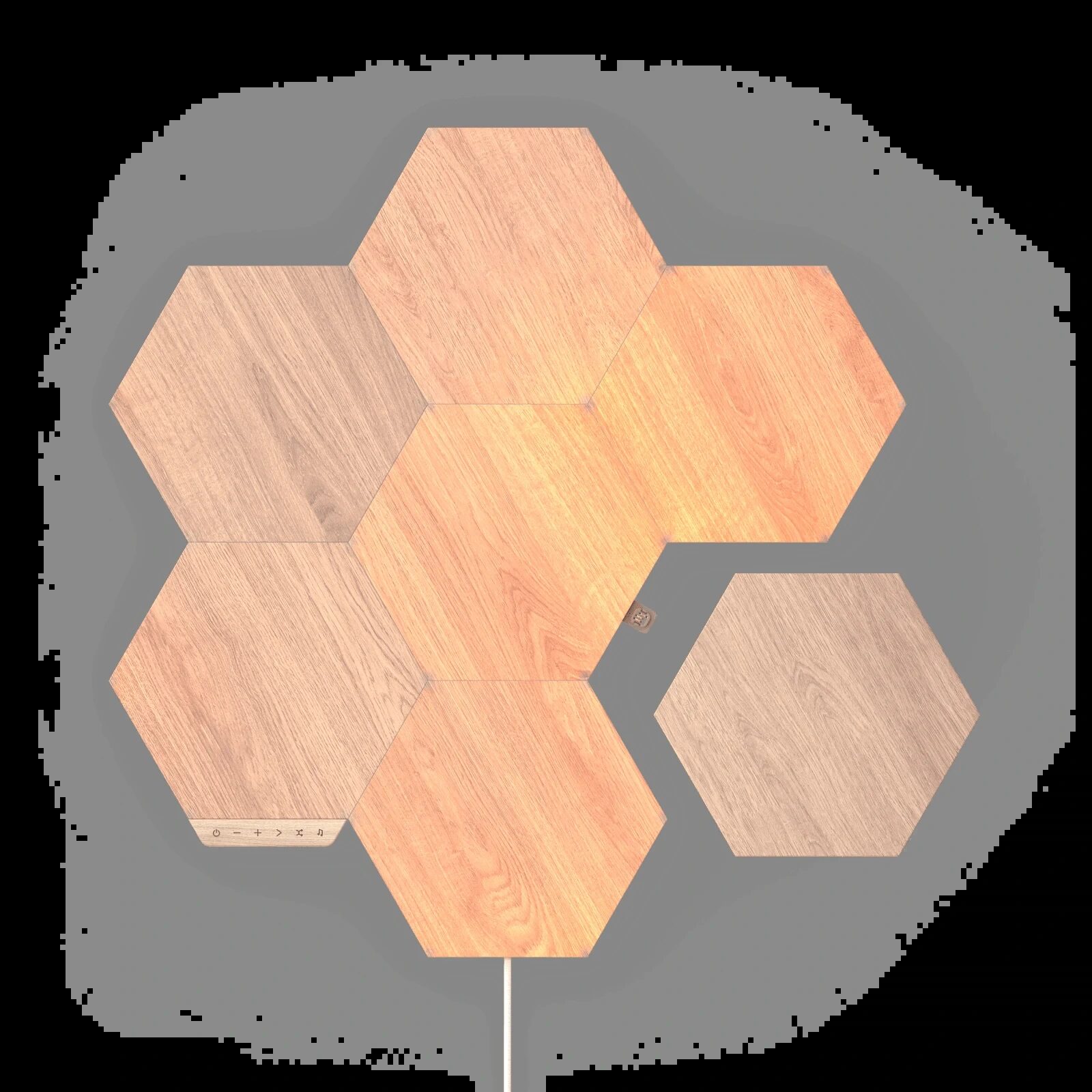 Nanoleaf Elements Hexagons Starter Kit - световые панели (7 панелей световых, 1 контроллер)