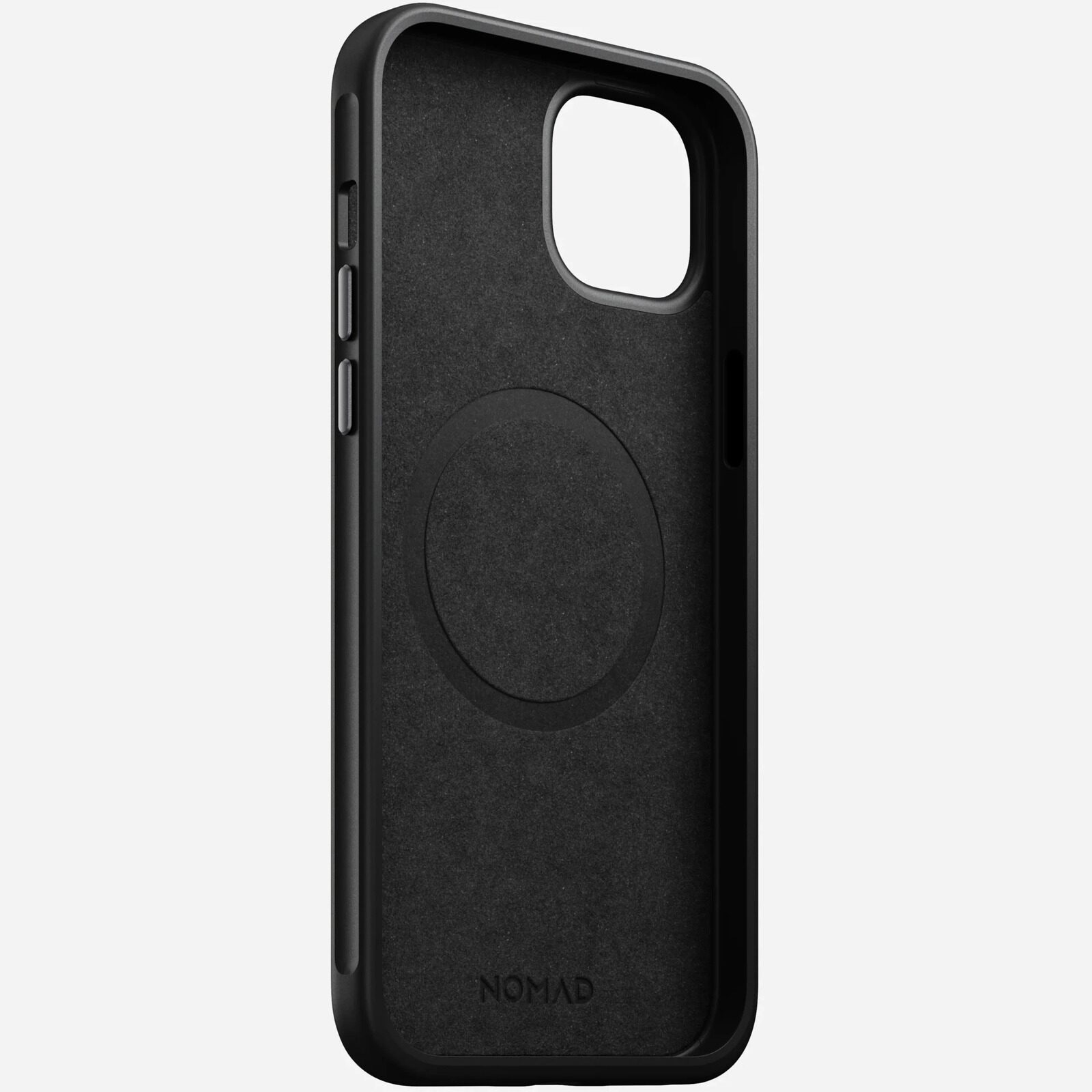 Защитный чехол Nomad Modern Leather Case, black - iPhone 15 Plus