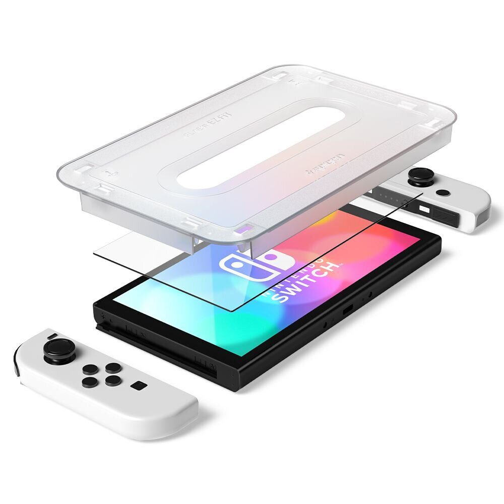 Защитное стекло SPIGEN GLAS.TR ”EZ FIT” 2-PACK NINTENDO SWITCH OLED