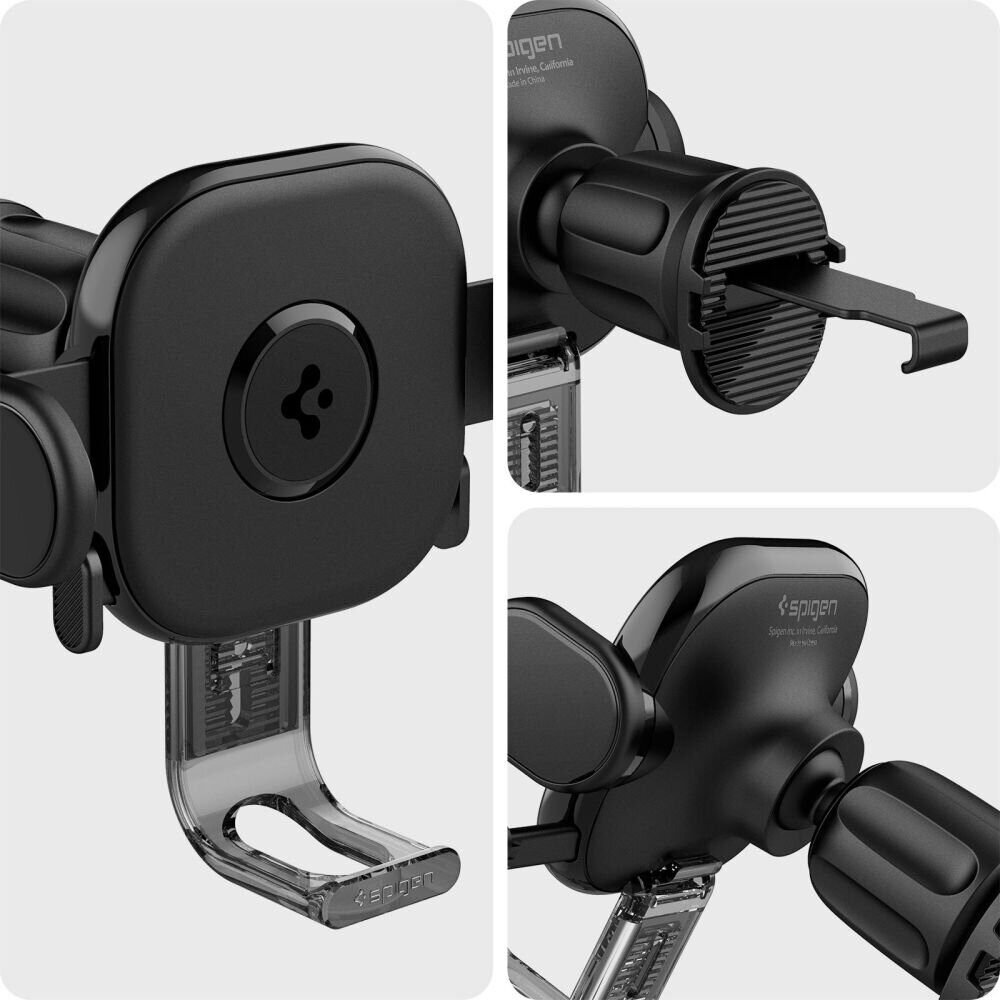 Автодержатель SPIGEN UTS12 ONETAP UNIVERSAL VENT CAR MOUNT BLACK