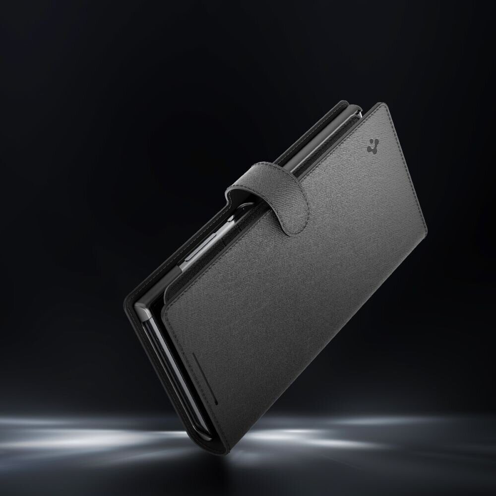 Защитный чехол Spigen Wallet S Plus, black - Samsung Galaxy S24 Ultra