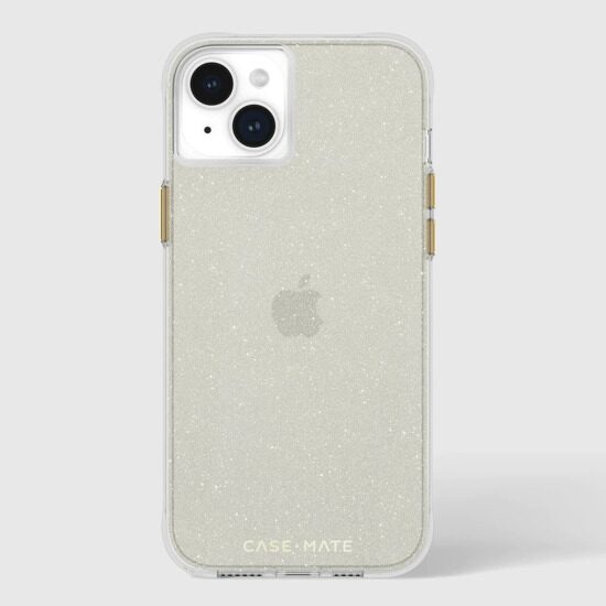 Защитный чехол Case Mate Sheer Crystal case, champagne gold - iPhone 15 Plus