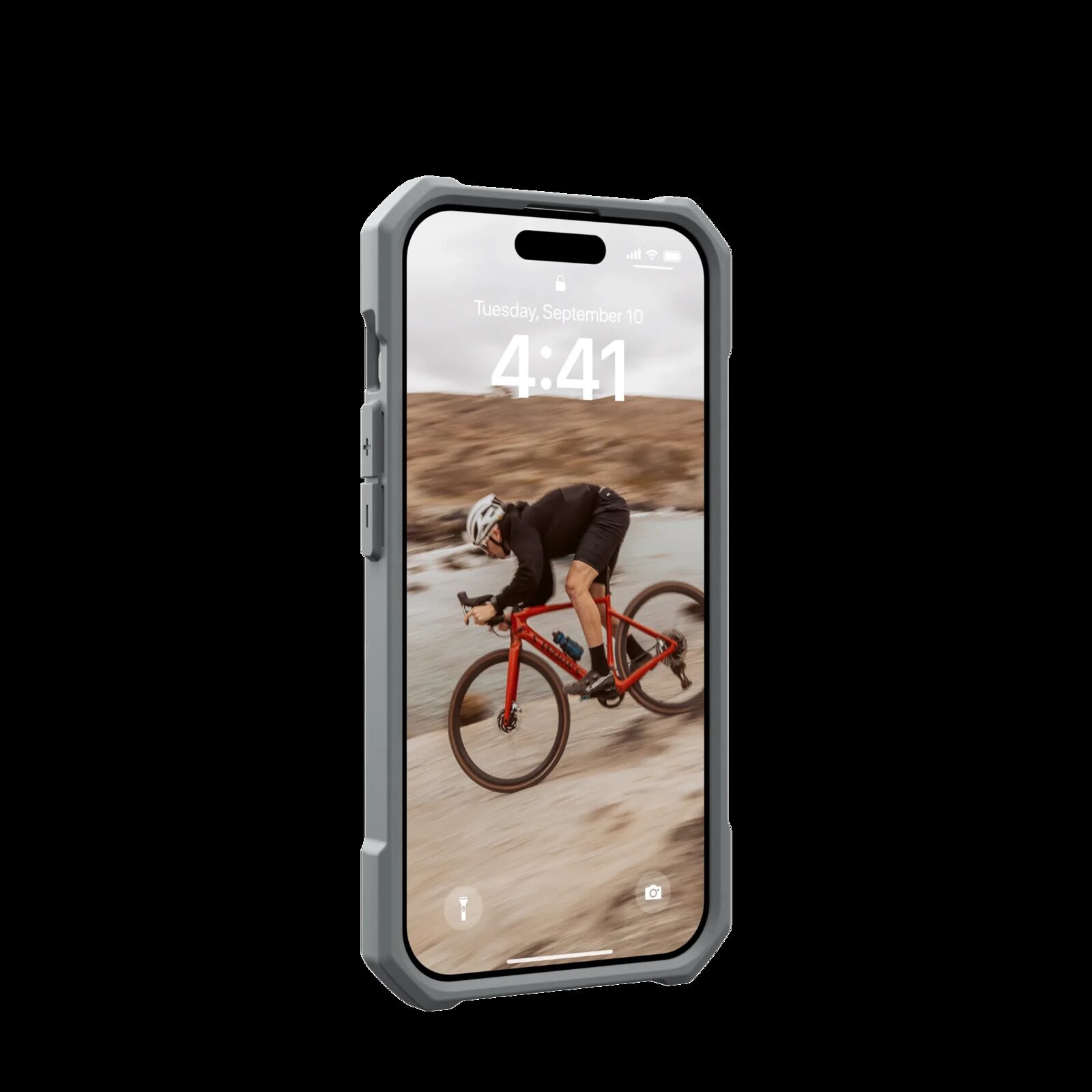 Защитный чехол UAG Essential Armor Magsafe iPhone 15 Pro (silver)