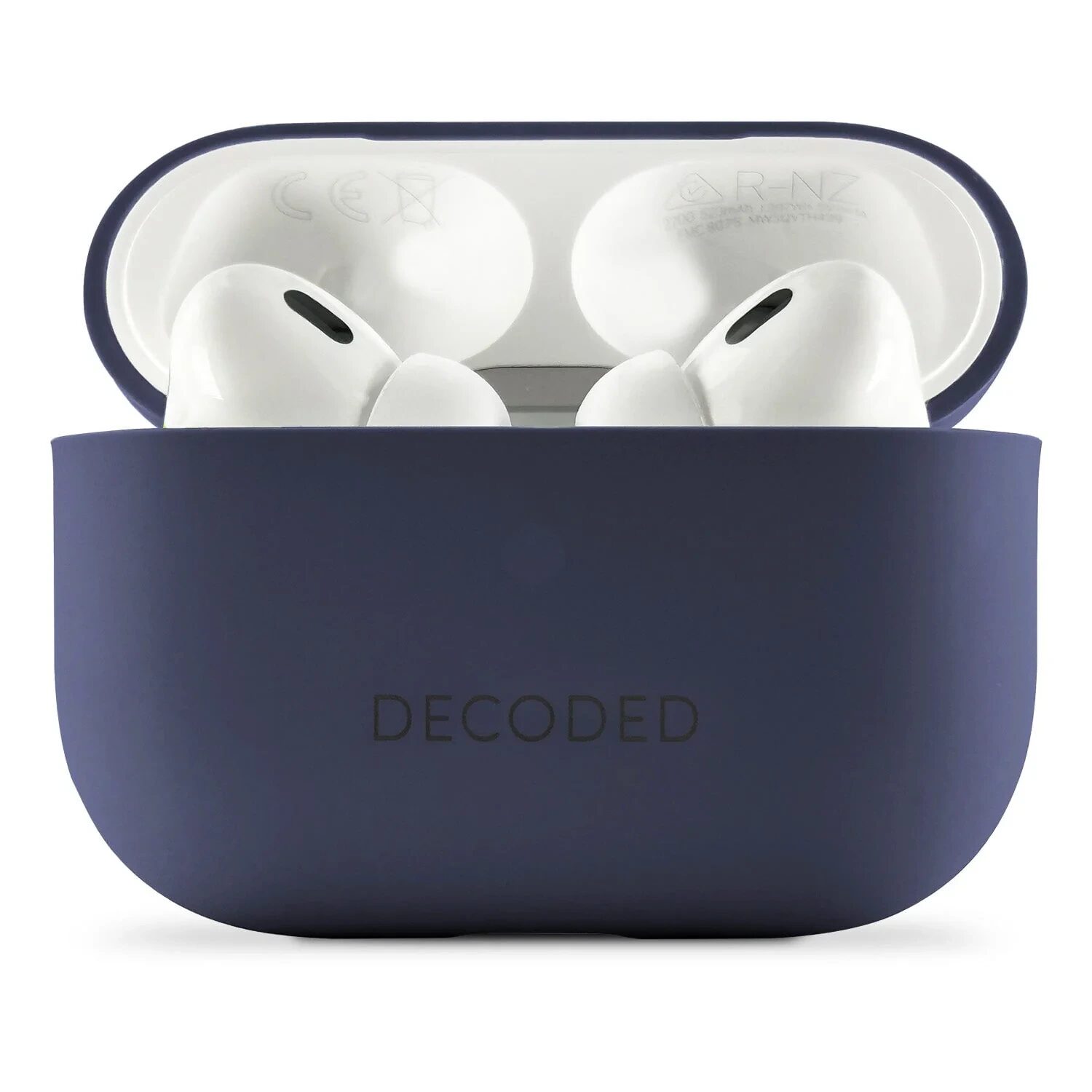 Защитный чехол Decoded Silicone Aircase, navy peony - Airpods Pro 2