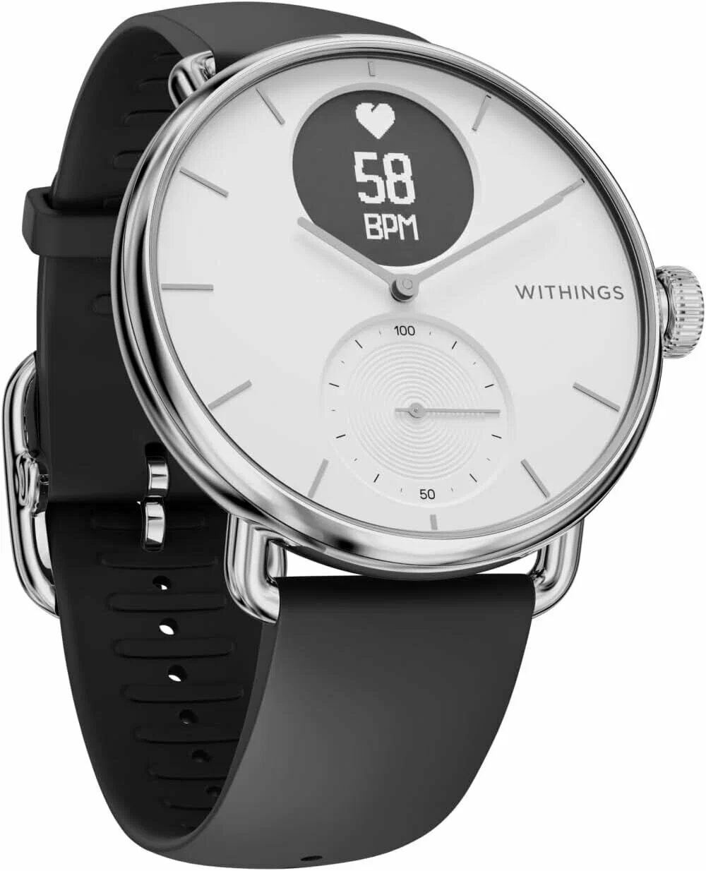 Умные часы Withings ScanWatch 38мм - белые