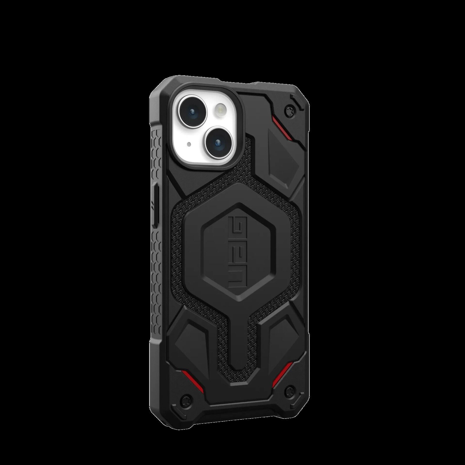 Защитный чехол UAG Monarch Pro iPhone 15 (kevlar black)