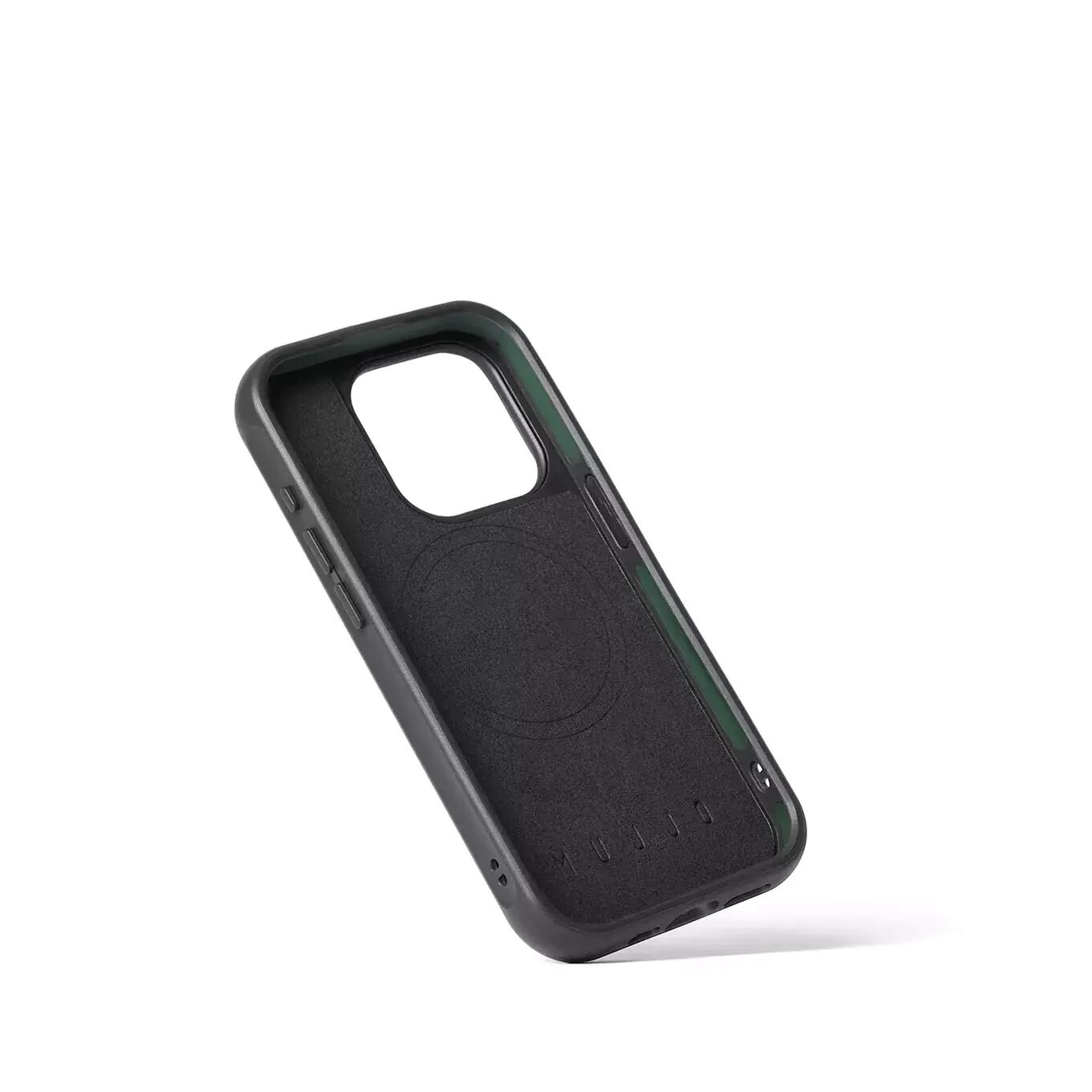 Mujjo Shield Case - etui do iPhone 15 Pro kompatybilne z MagSafe (black)