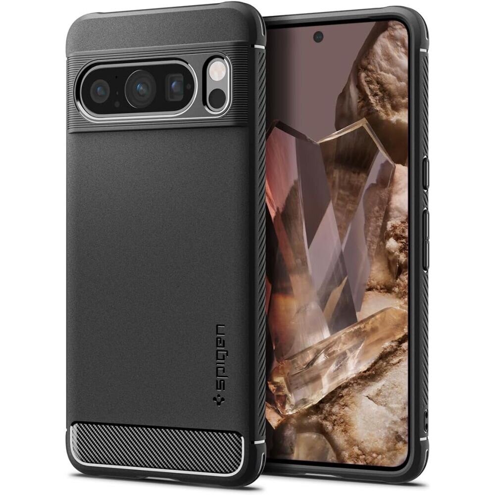 Защитный чехол SPIGEN RUGGED ARMOR GOOGLE PIXEL 8 PRO MATTE BLACK