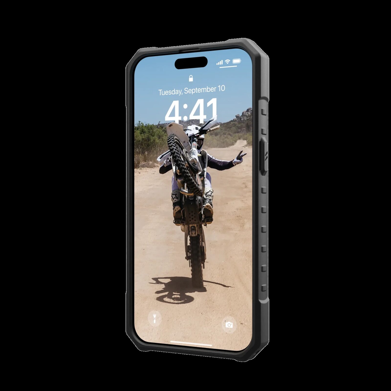 Защитный чехол UAG Pathfinder iPhone 15 Pro Max (midnight camo)