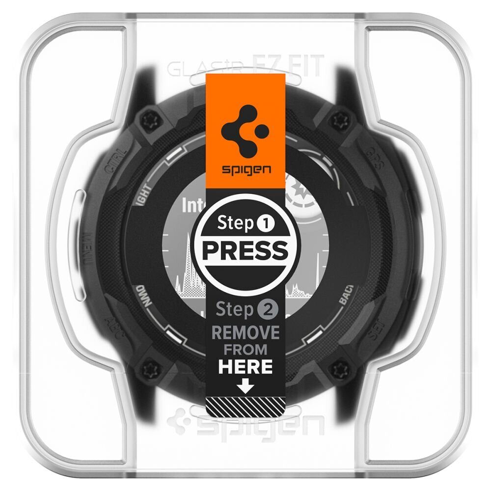 Защитное стекло SPIGEN GLAS.TR ”EZ FIT” 2-PACK GARMIN INSTINCT 2X SOLAR CLEAR