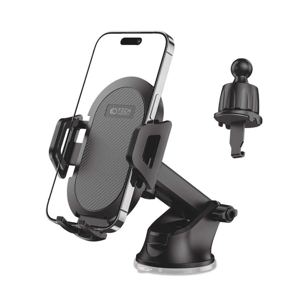 Автодержатель TECH-PROTECT V5 UNIVERSAL DASHBOARD & VENT CAR MOUNT BLACK