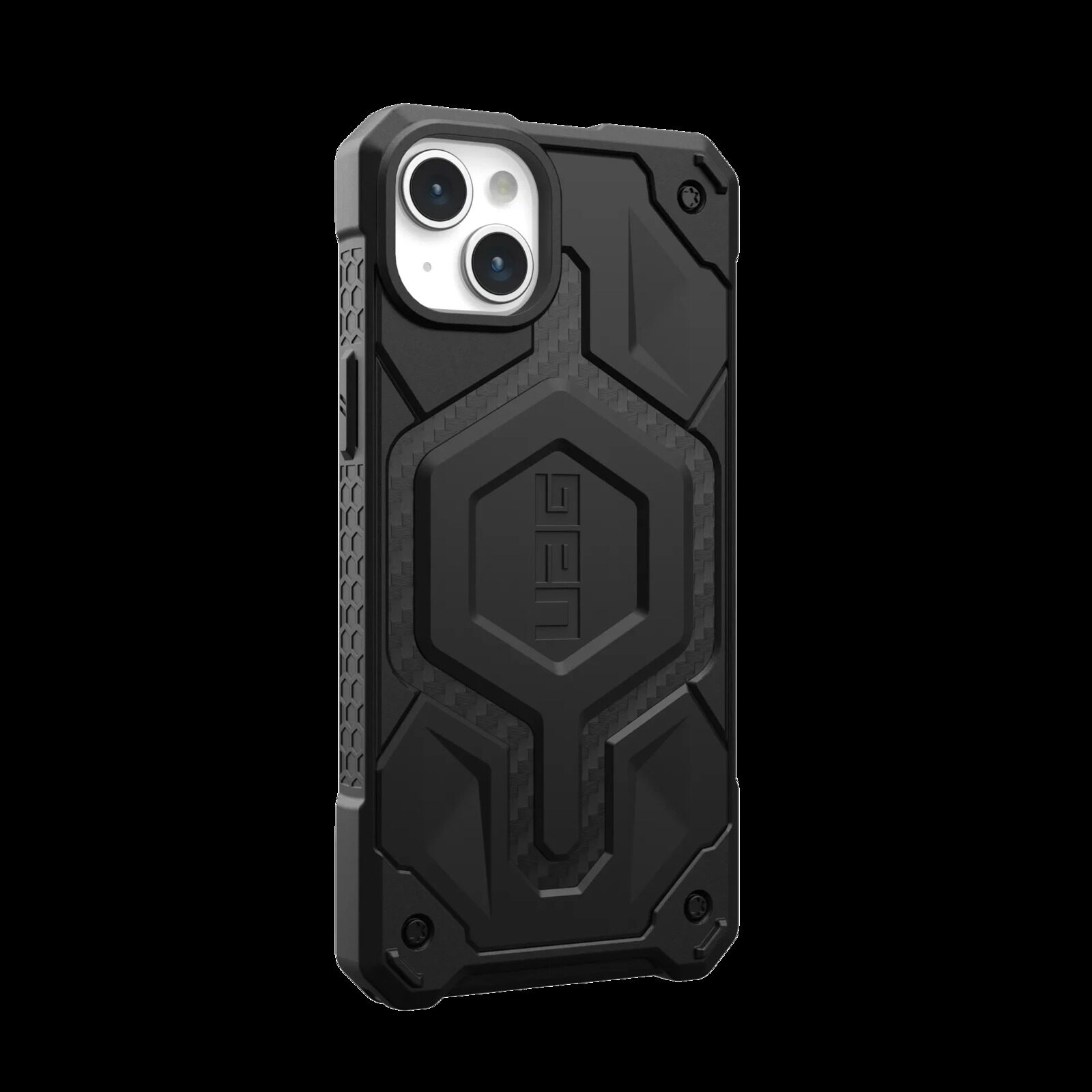 Защитный чехол UAG Monarch Pro iPhone 15 Plus (carbon fiber)