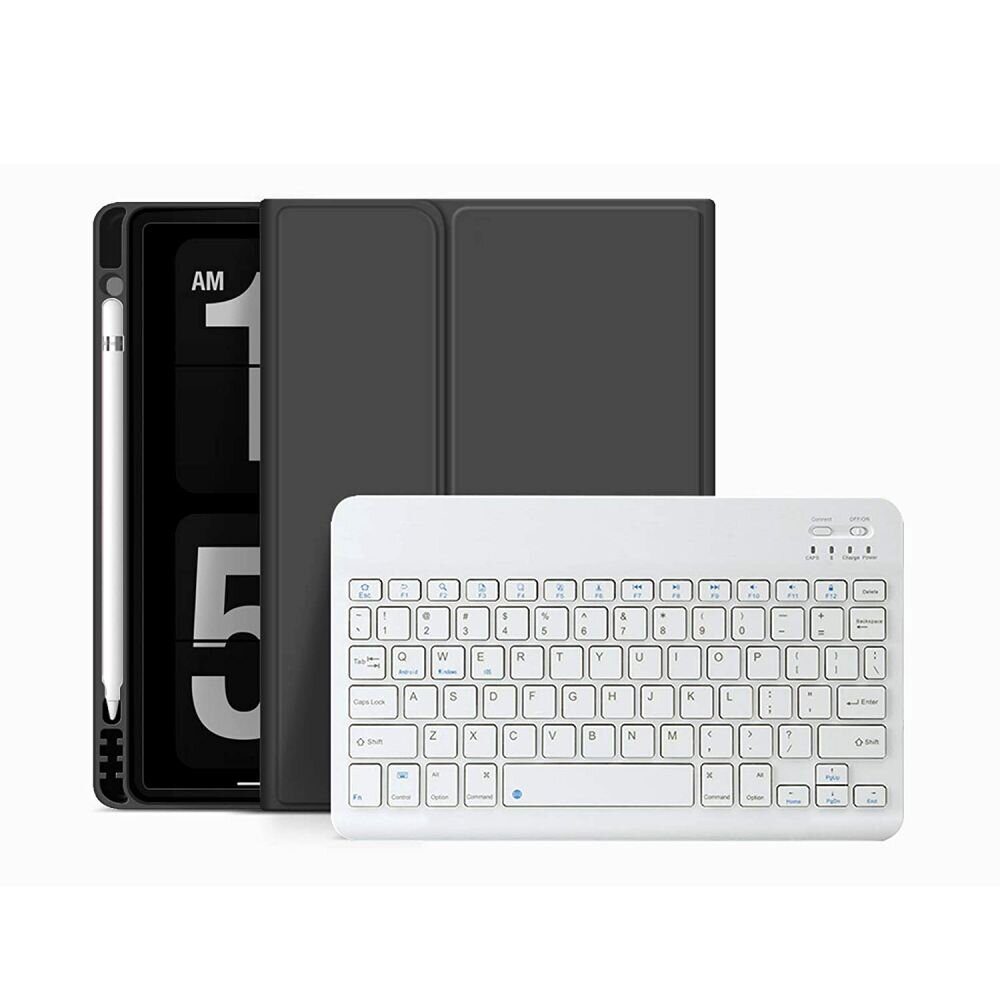 Защитный чехол + клавиатура TECH-PROTECT SC PEN + KEYBOARD IPAD 10.2 2019 / 2020 / 2021 BLACK