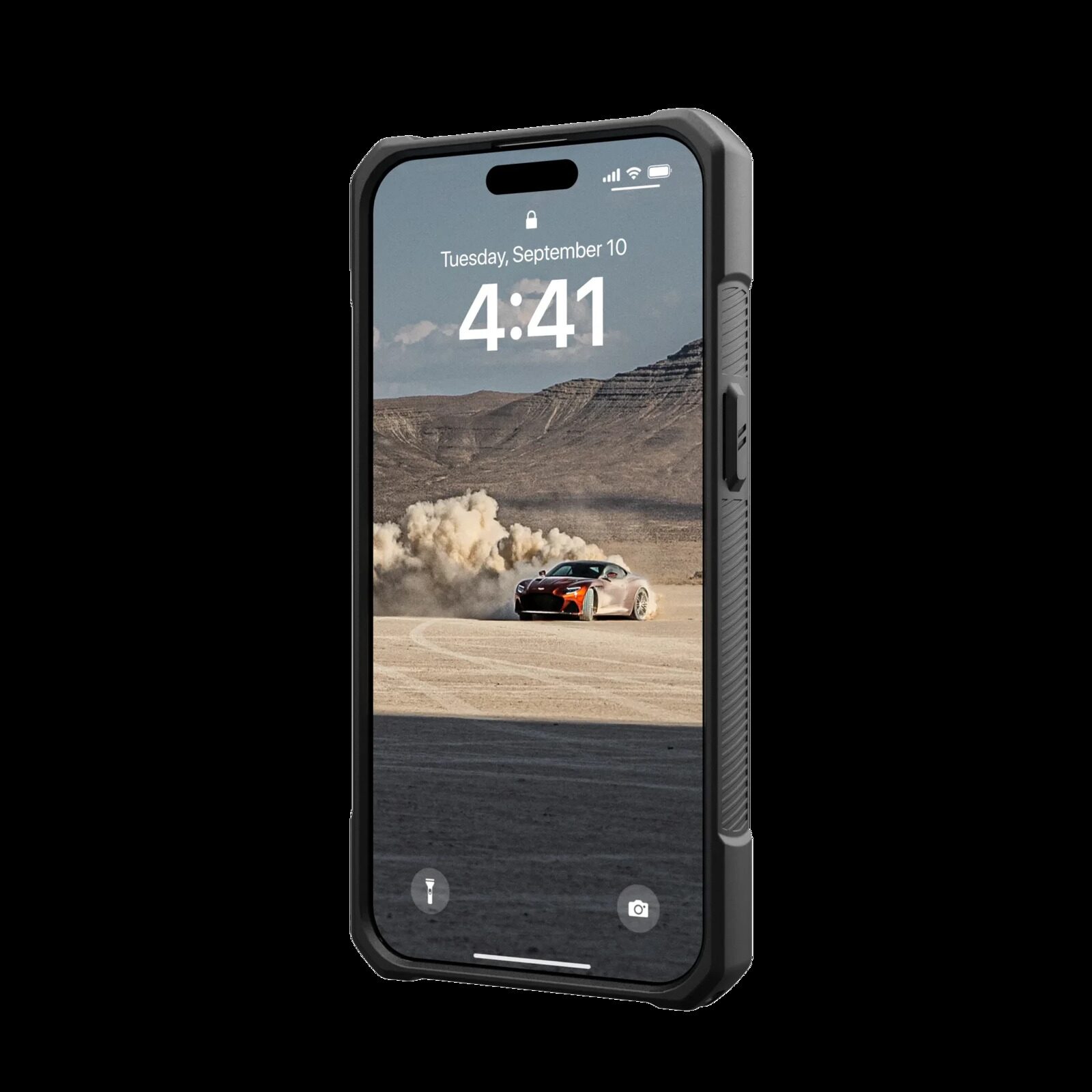 Защитный чехол UAG Monarch iPhone 15 Pro Max (kevlar black)