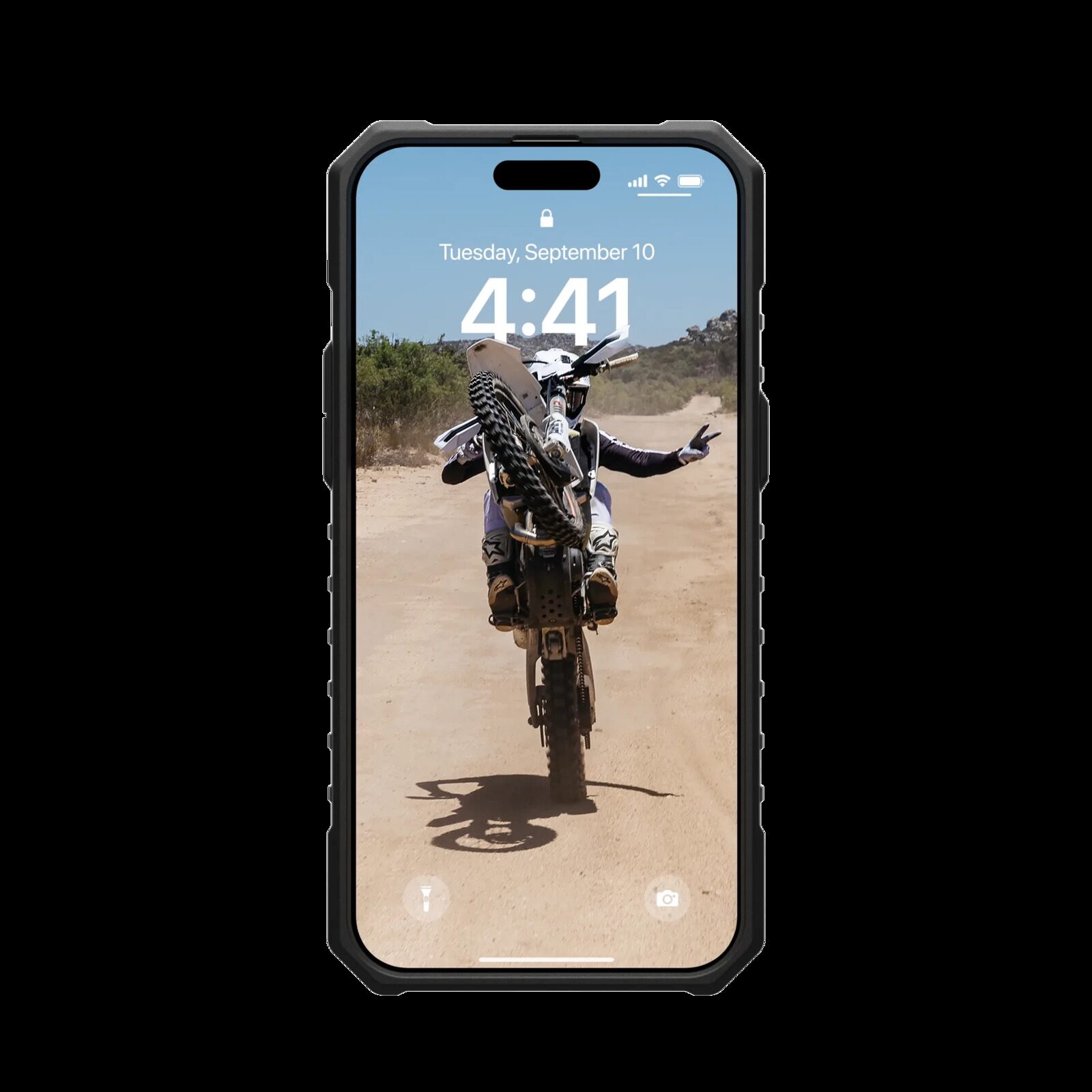 Защитный чехол UAG Pathfinder iPhone 15 Pro Max (midnight camo)