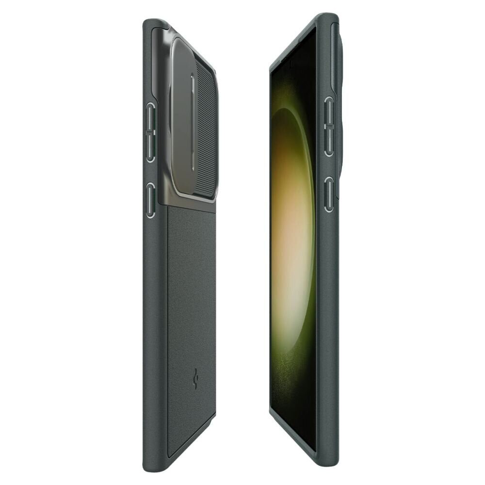 Защитный чехол SPIGEN OPTIK ARMOR GALAXY S23 ULTRA ABYSS GREEN