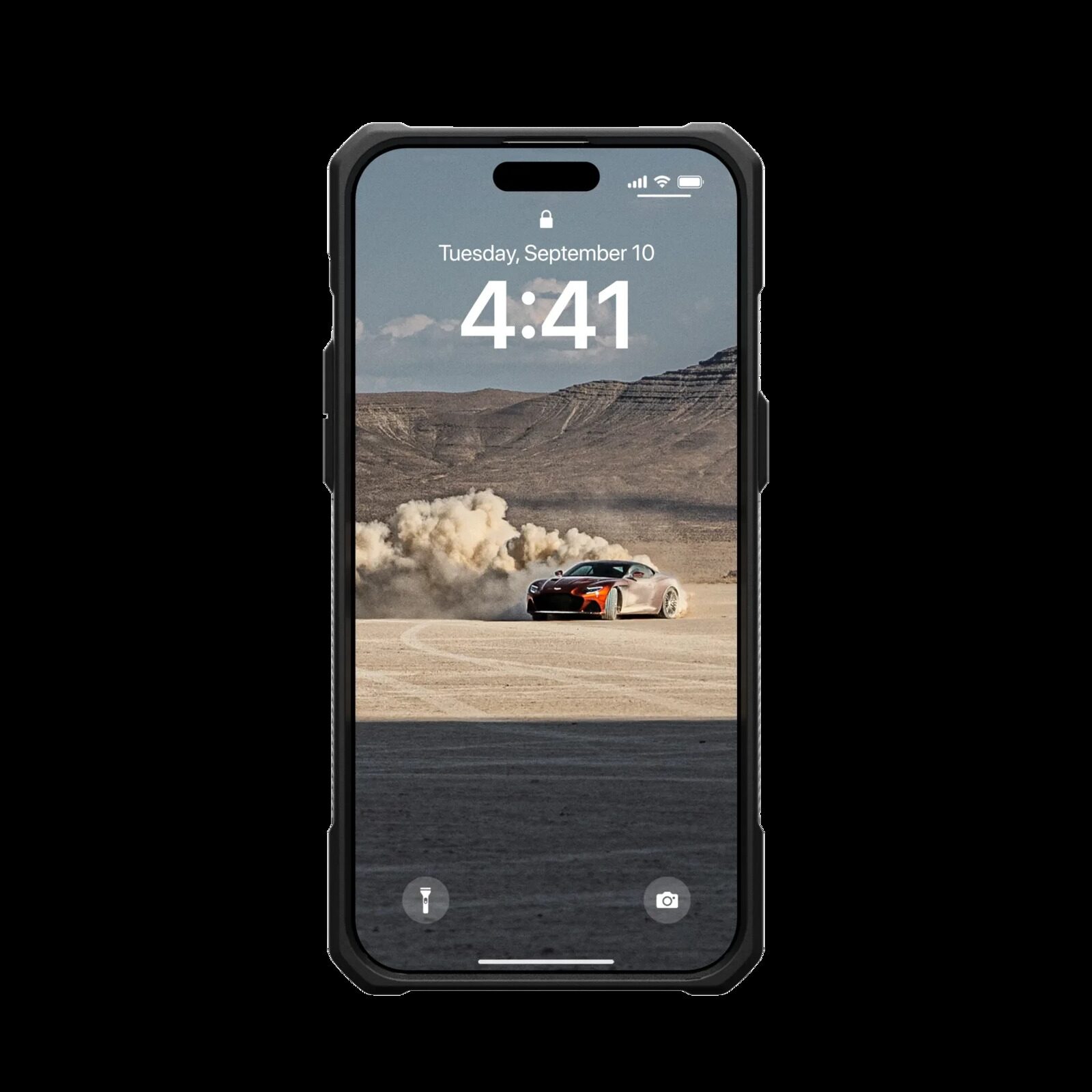 Защитный чехол UAG Monarch iPhone 15 Pro Max (kevlar black)