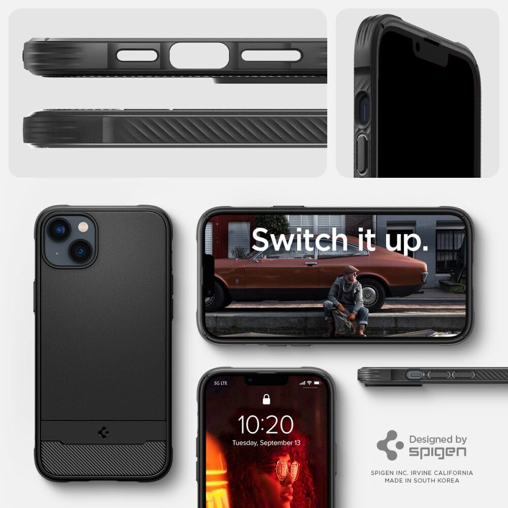 Защитный чехол SPIGEN RUGGED ARMOR MAG MAGSAFE IPHONE 14 MATTE BLACK