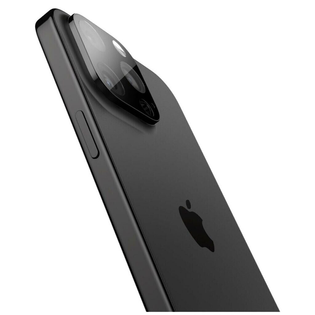 Стекло Spigen Glass tR Optik 2 Pack, black - iPhone 16 Pro/16 Pro Max