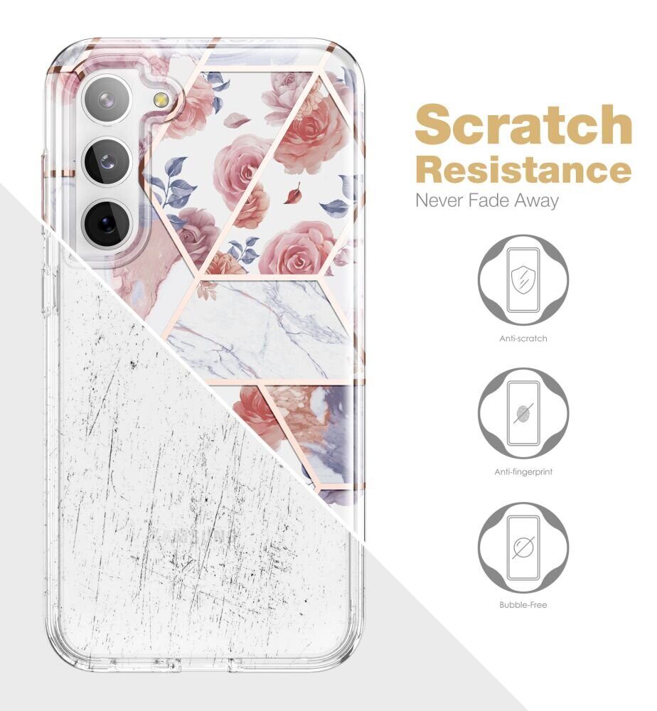 Защитный кейс TECH-PROTECT VELAR GALAXY S23 MARBLE (кейс Kevlar Pro имеет военный сертификат MLT-STD-810h - продукт прошел специальные испытания на прочность и соответствует строгим требованиям исполь