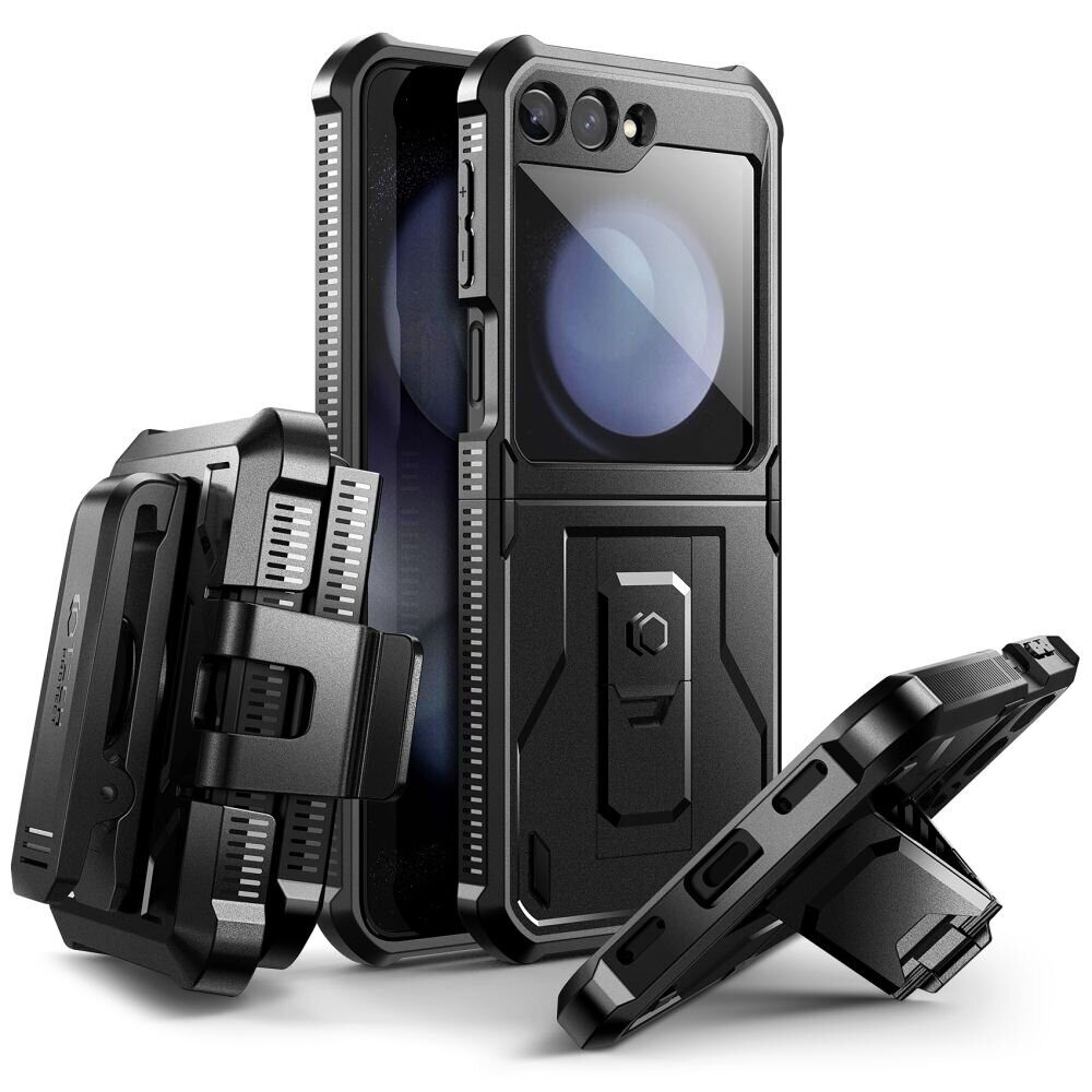 Защитный чехол TECH-PROTECT KEVLAR PRO GALAXY Z FLIP 5 BLACK