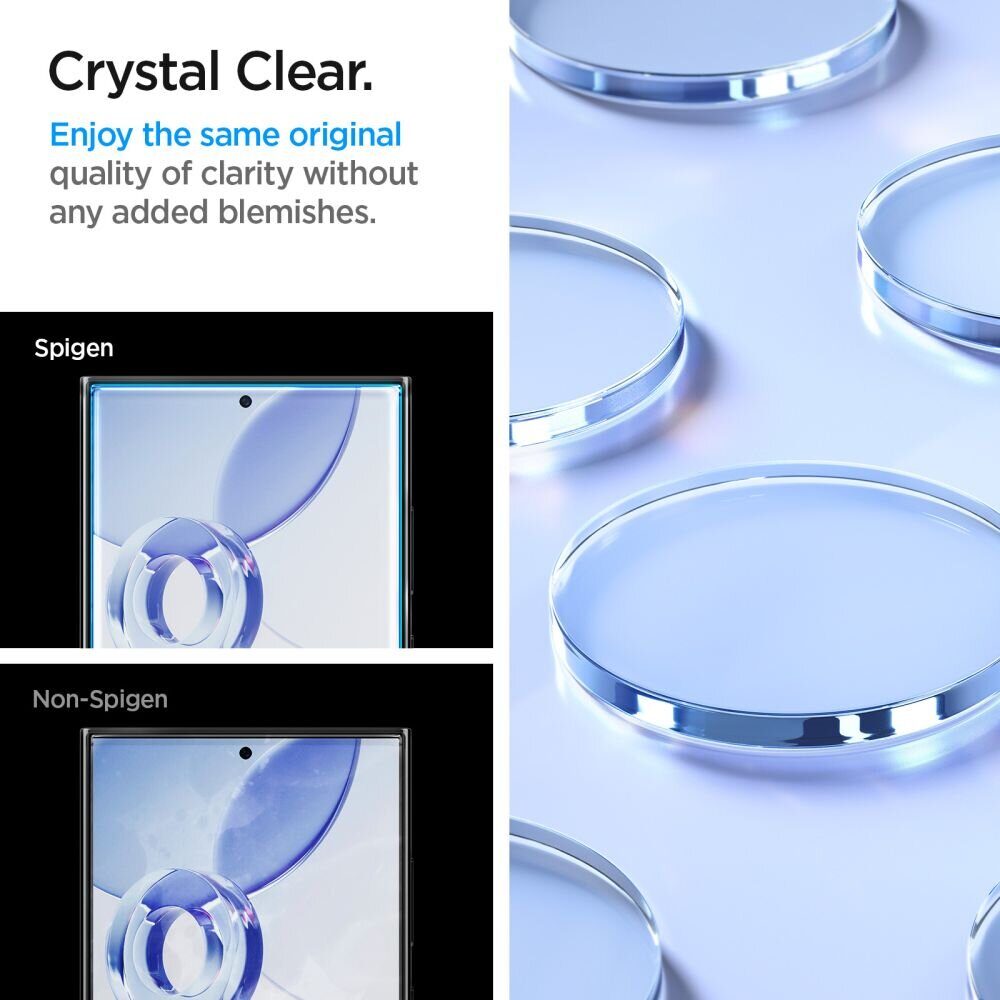 Защитное стекло  SPIGEN GLAS.TR ”EZ FIT” 2-PACK GALAXY S24 ULTRA CLEAR