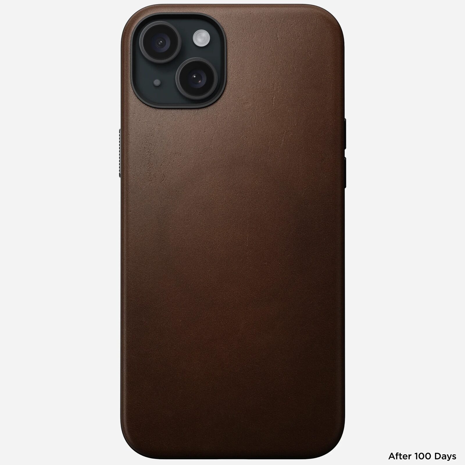 Защитный чехол Nomad Modern Leather Case, brown - iPhone 15 Plus