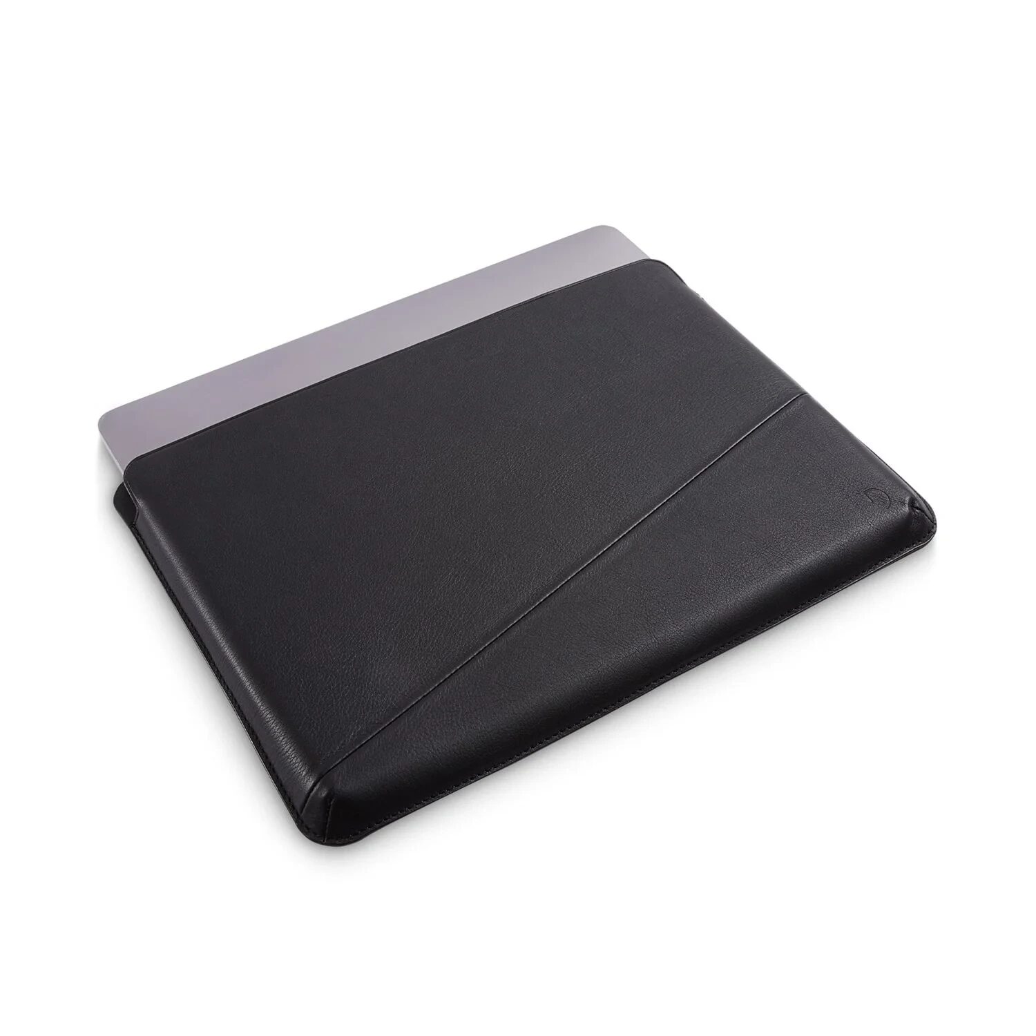 Защитный чехол-папка Decoded Leather Frame Sleeve, black - Macbook 14"