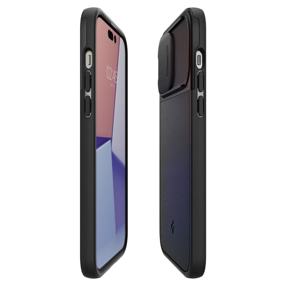 Защитный чехол SPIGEN OPTIK ARMOR MAG MAGSAFE IPHONE 14 PRO MAX BLACK