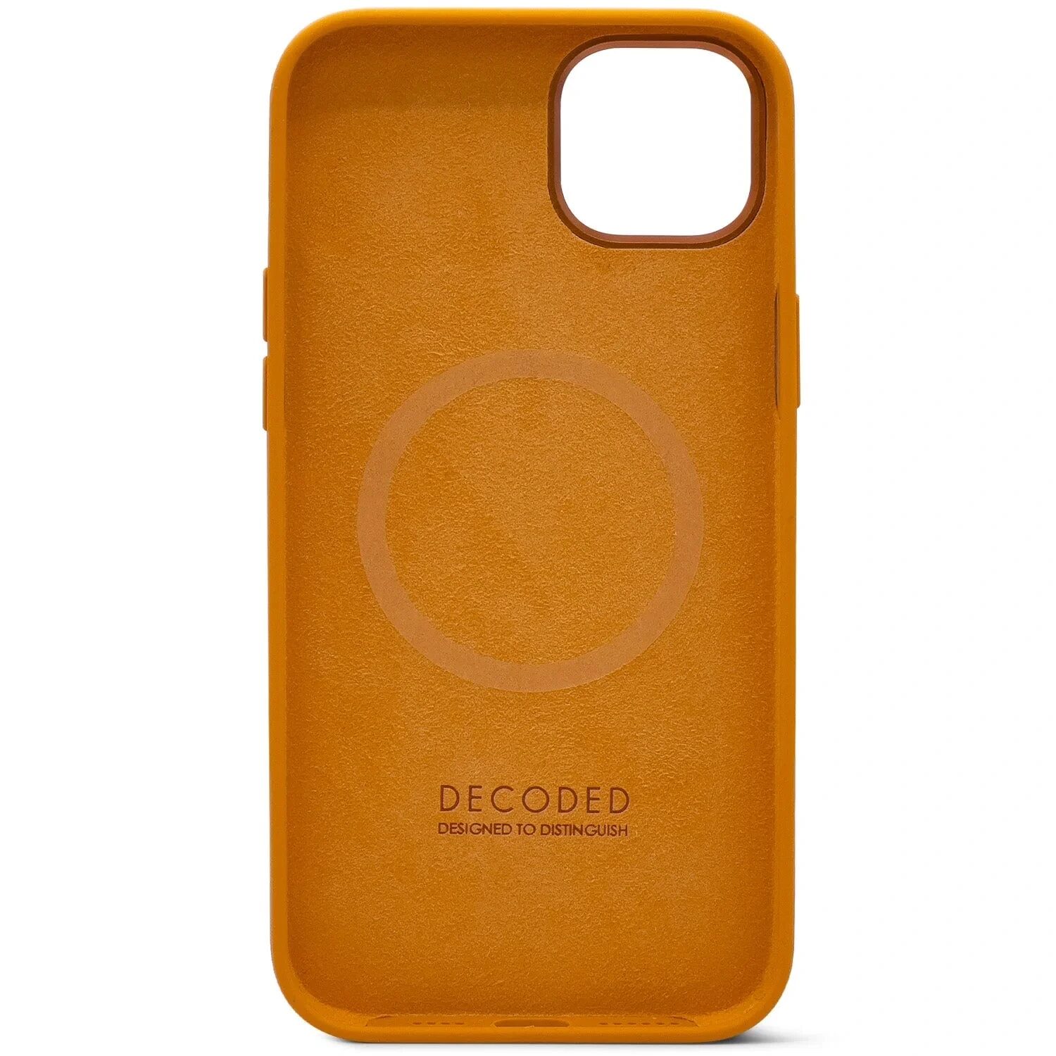 Защитный чехол Decoded Silicone Backcover MagSafe, apricot - iPhone 14 Plus