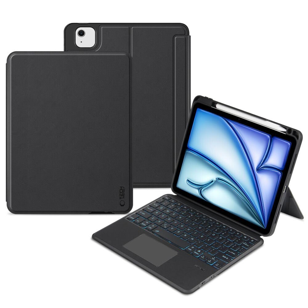 Чехол+клавиатура TECH-PROTECT SCMAG PEN + KEYBOARD IPAD AIR 10.9 4 / 5 / 2020-2022 / 11 6 / 2024 BLACK