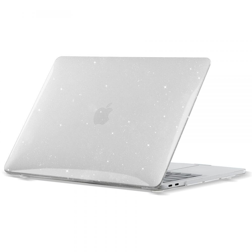 Защитные накладки TECH-PROTECT SMARTSHELL MACBOOK AIR 13 2018-2020 GLITTER CLEAR