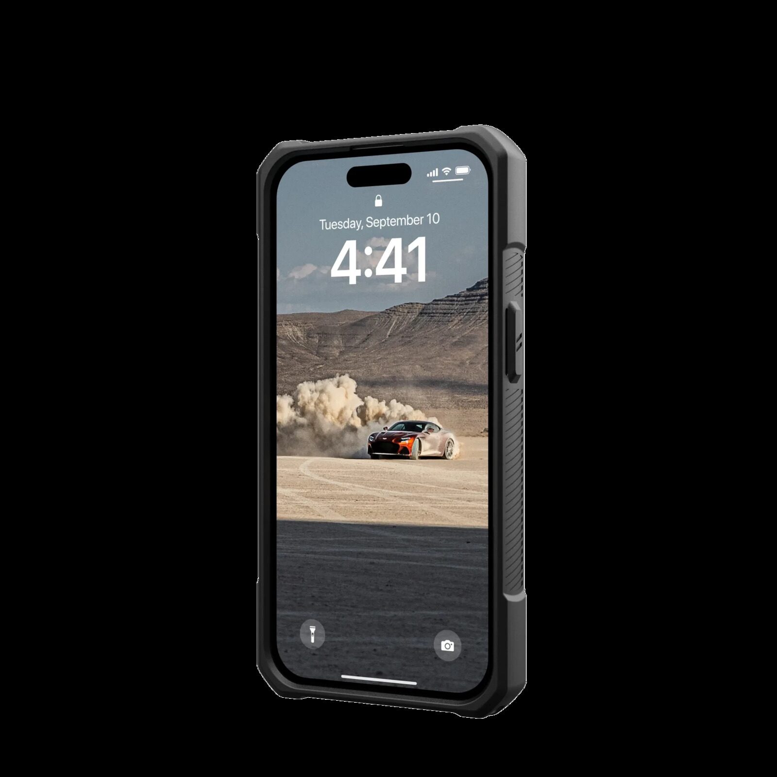 Защитный чехол UAG Monarch iPhone 15 (kevlar black)