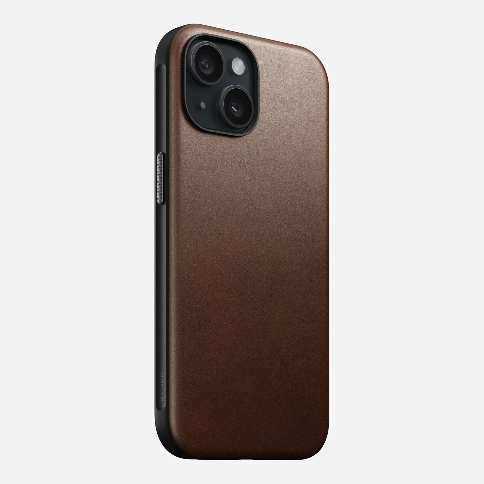 Защитный чехол Nomad Modern Leather Case, brown - iPhone 15