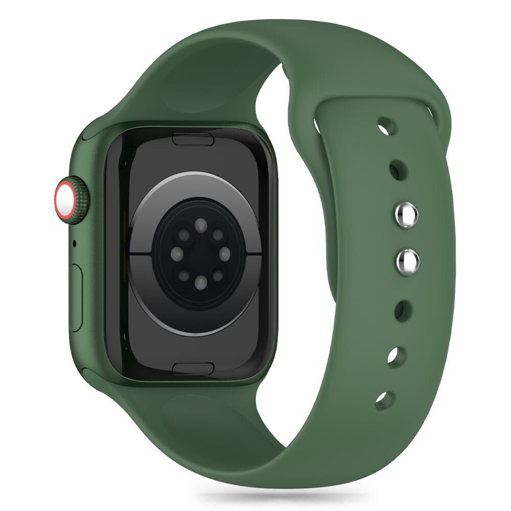 TECH-PROTECT SILICONE APPLE WATCH 4 / 5 / 6 / 7 / 8 / 9 / SE / ULTRA 1 / 2 (42 / 44 / 45 / 49 MM) OLIVE