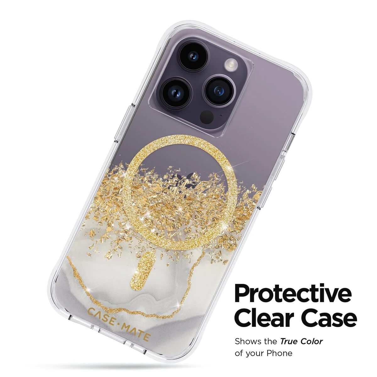 Защитный чехол Case Mate Karat Marble MagSafe - iPhone 14 Pro