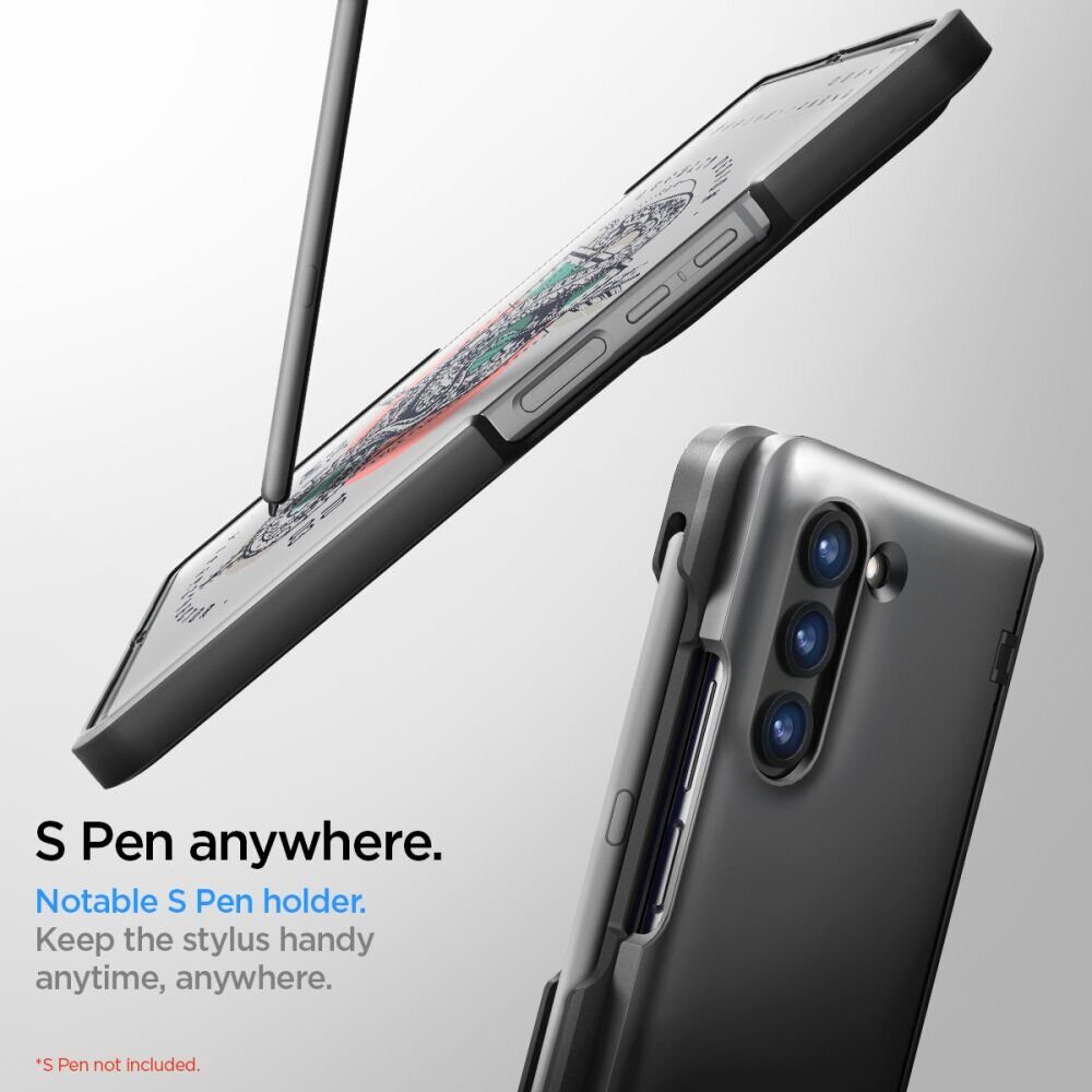 Защитный чехол SPIGEN SLIM ARMOR PRO PEN GALAXY Z FOLD 5 BLACK