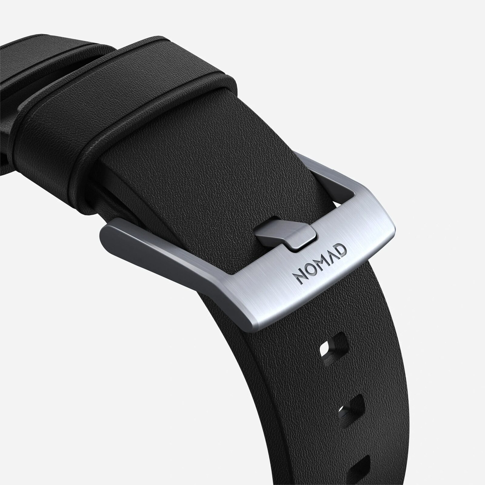 Ремешок Nomad Active Strap Pro Black, silver - Apple Watch Ultra (49mm) 8/7 (45mm)/6/SE/5/4 (44mm)/3/2/1 (42mm)