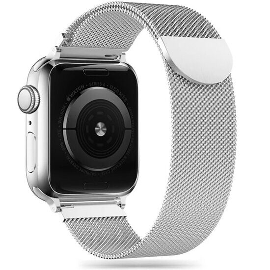 Ремешок TECH-PROTECT MILANESEBAND APPLE WATCH 4 / 5 / 6 / 7 / 8 / SE / ULTRA (42 / 44 / 45 / 49 MM) SILVER