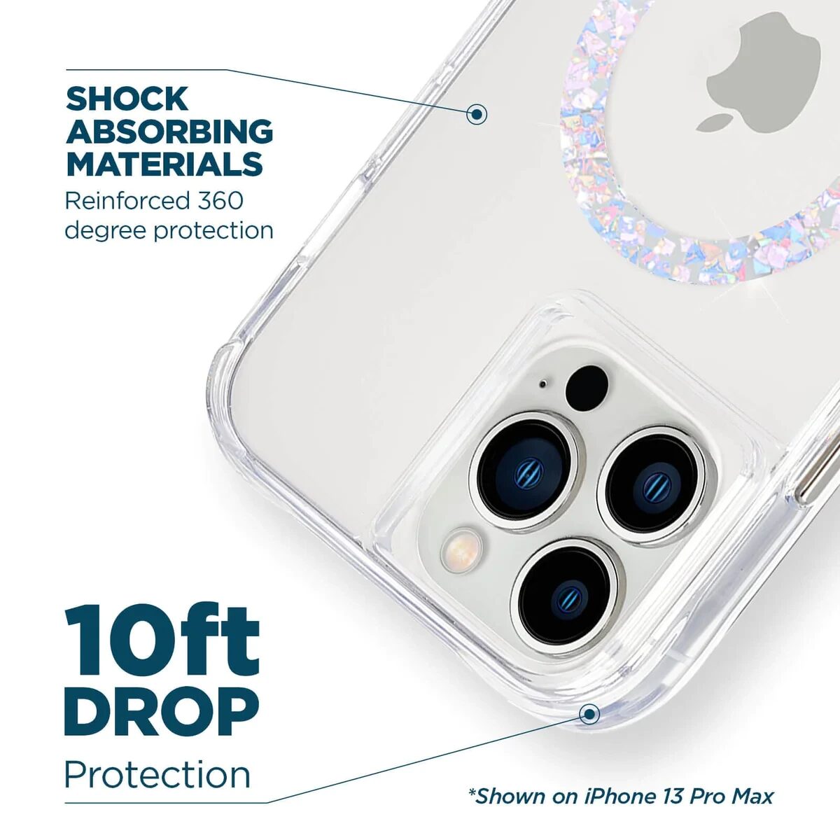 Защитный чехол Case Mate Twinkle Diamond MagSafe, clear - iPhone 14 Pro Max