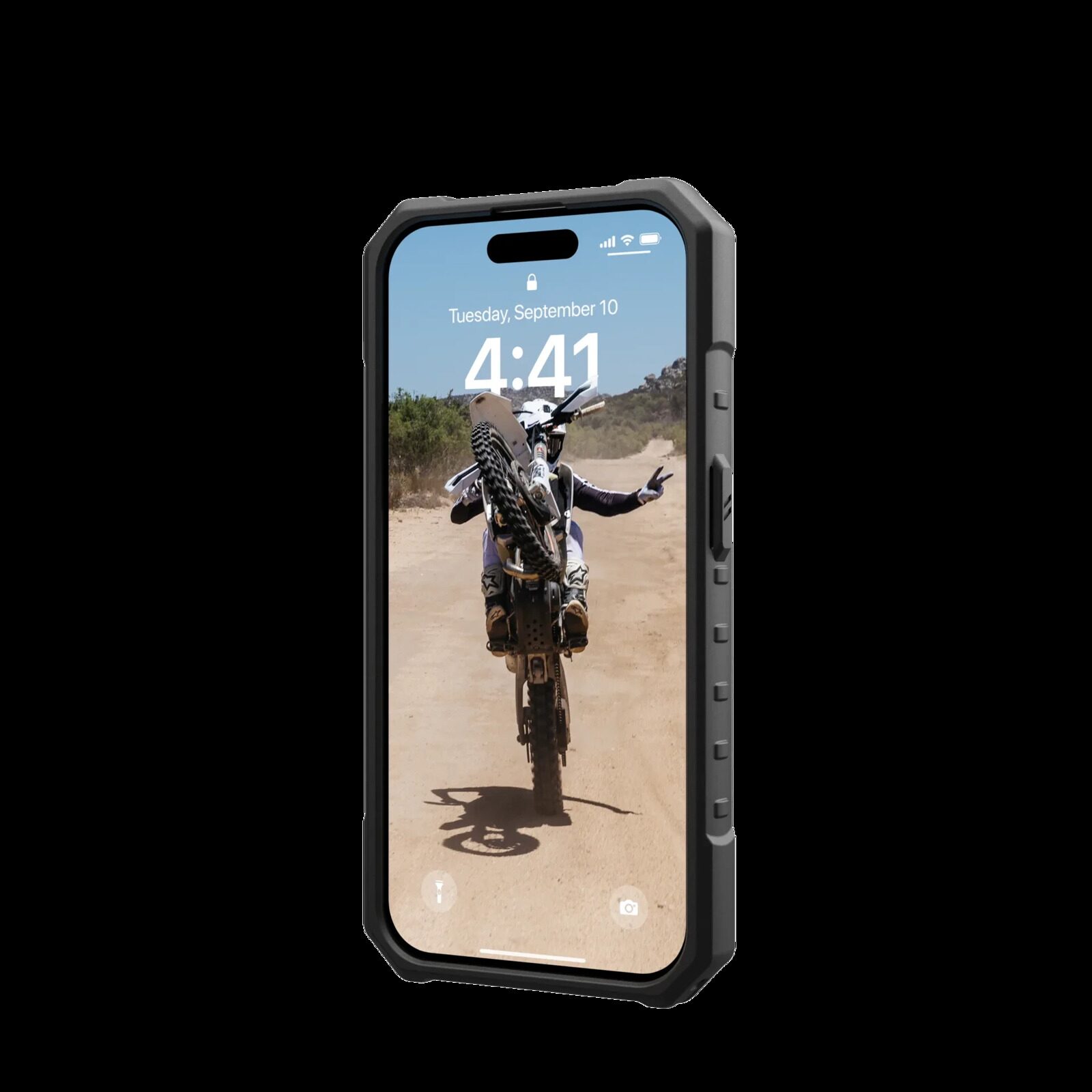 Защитный чехол UAG Pathfinder Magsafe iPhone 15 Pro (ice)