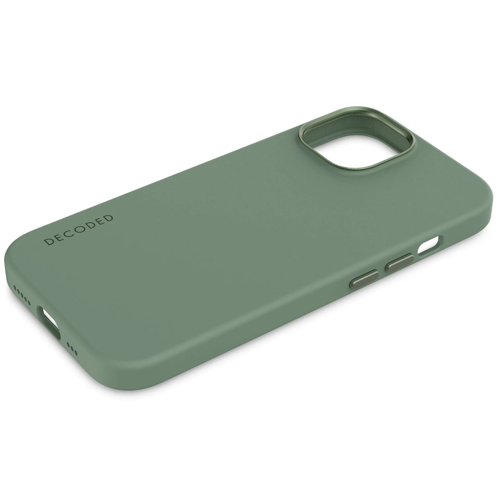 Защитный чехол Decoded AntiMicrobial Silicone iPhone 15 MagSafe (sage leaf green)