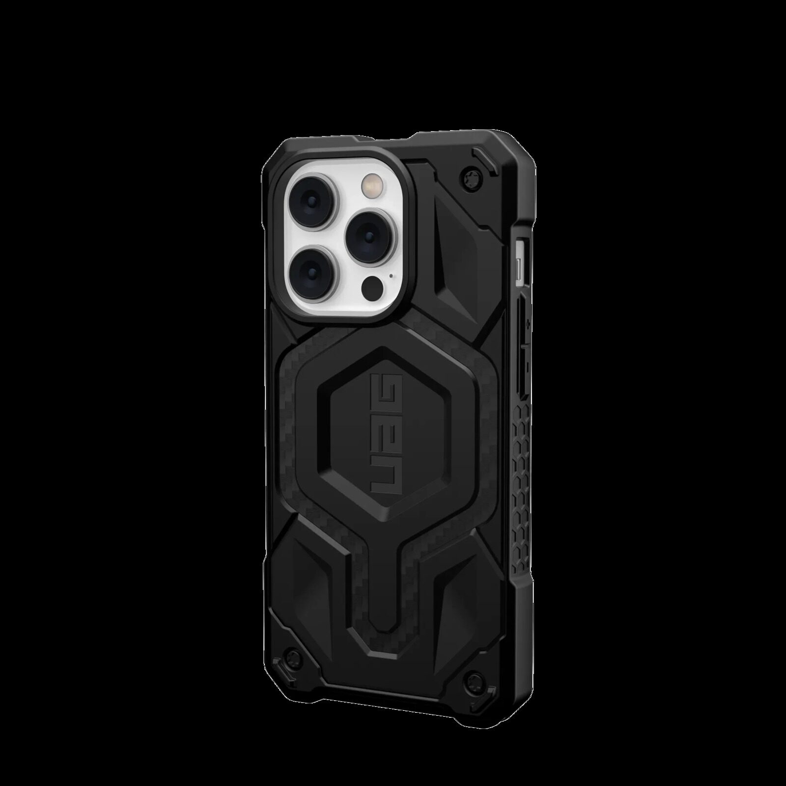 UAG Monarch - защитный чехол для iPhone 14 Pro, совместимый с MagSafe (черный)