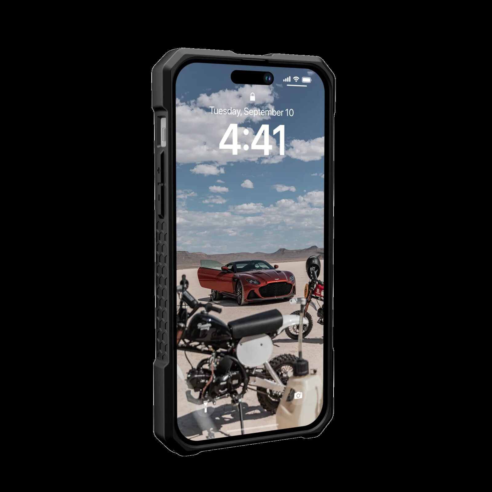 UAG Monarch - защитный чехол для iPhone 14 Pro Max, совместимый с MagSafe (черный)