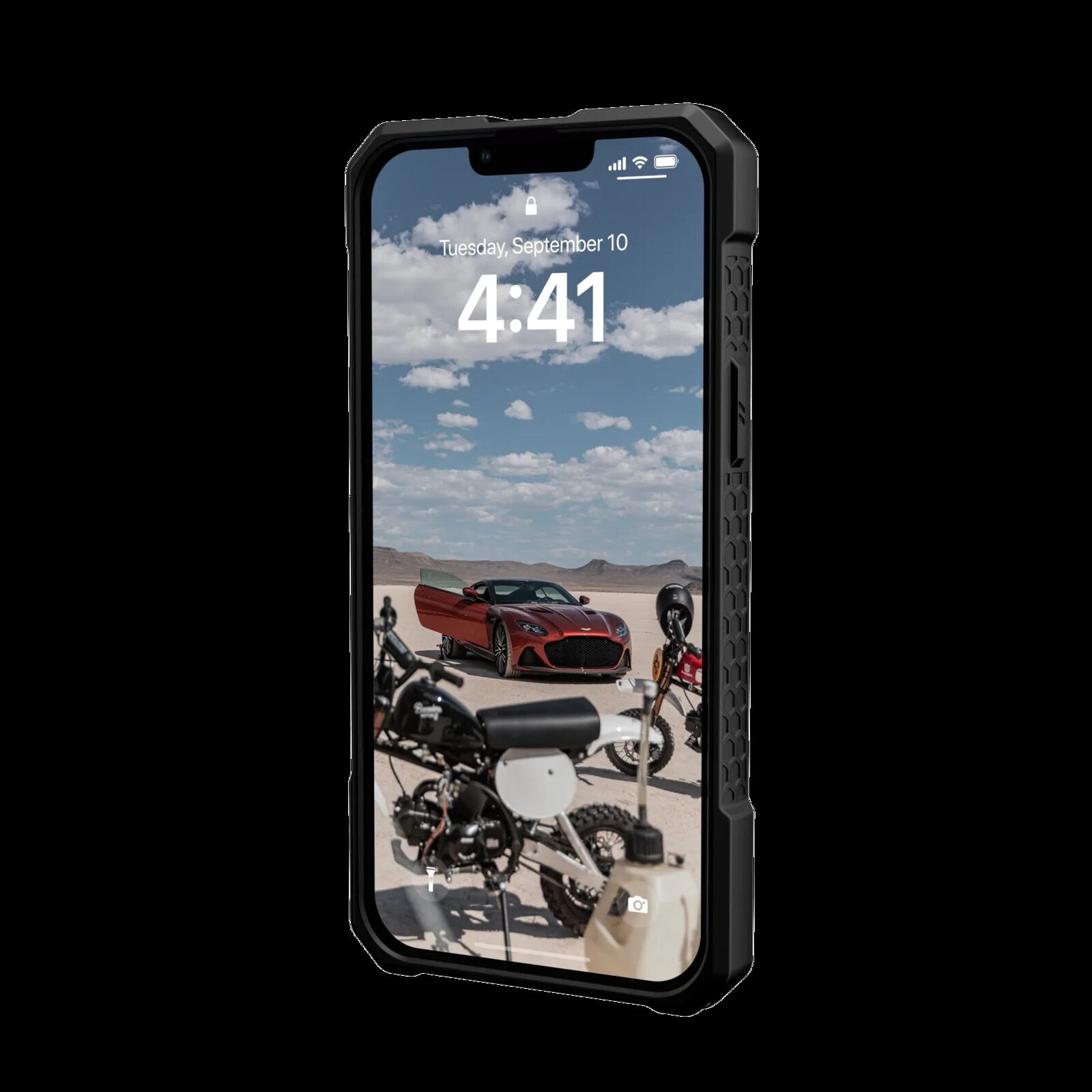 Защитный чехол UAG Monarch iPhone 14 Plus MagSafe Kevlar black