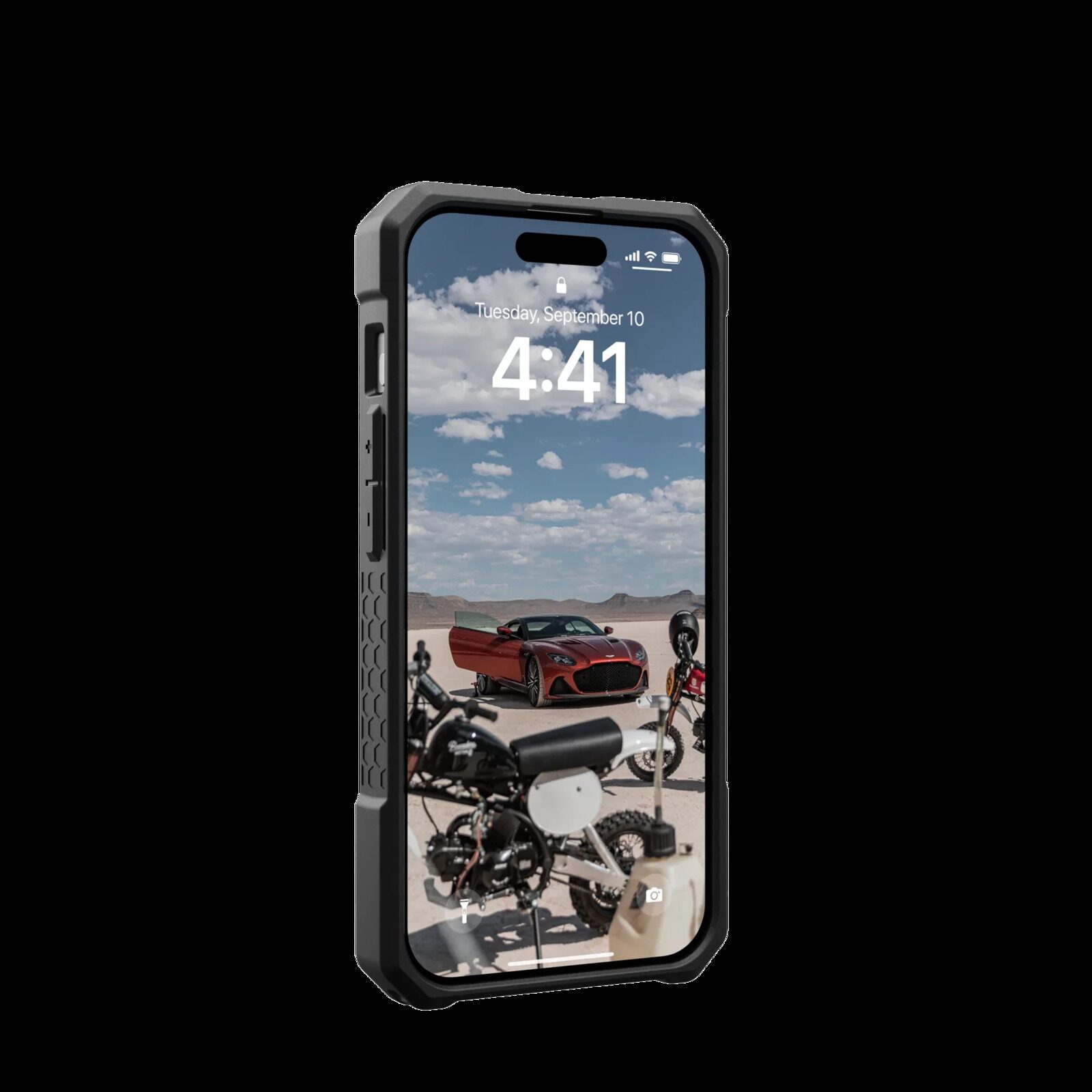 Защитный чехол UAG Monarch Pro iPhone 15 Pro (carbon fiber)